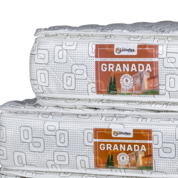 Colchón Ortopédico Doble Pillow Granada LATINFLEX 140x190 Matrimonial
