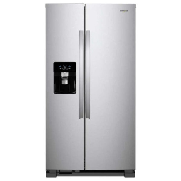 Nevera Side by Side de Acero con Dispensador de Agua 595L Whirlpool