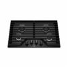Tope a Gas de 4 Hornillas Negro 30" Whirlpool