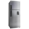 Nevera de Acero con Dispensador de Agua de 435 Litros Whirlpool