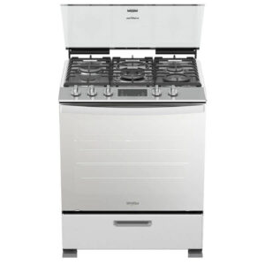 Cocina a Gas de Acero Xtreme Flamma de 30" Whirlpool
