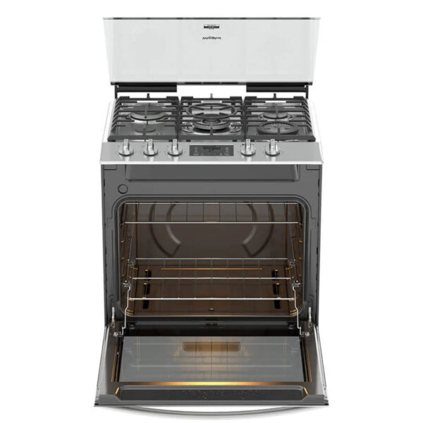 Cocina a Gas de Acero Xtreme Flamma de 30" Whirlpool