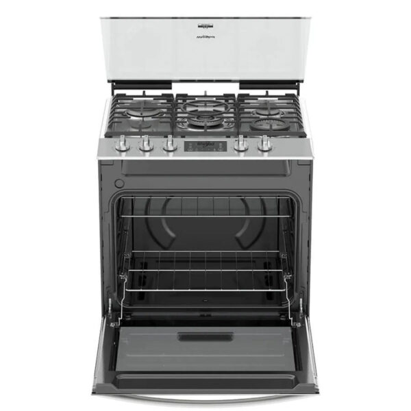 Cocina a Gas de Acero Xtreme Flamma de 30" Whirlpool