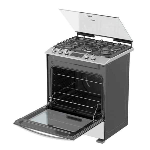 Cocina a Gas de Acero Xtreme Flamma de 30" Whirlpool