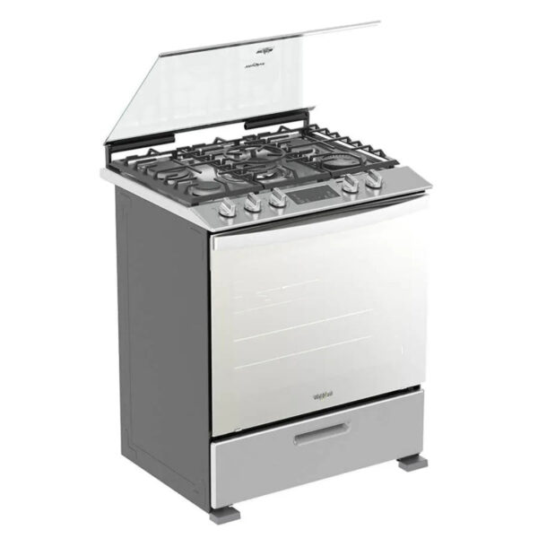 Cocina a Gas de Acero Xtreme Flamma de 30" Whirlpool