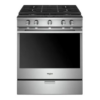 Cocina a Gas de Acero Smart con Convección + Wi-Fi de 30" Whirlpool