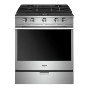Cocina a Gas de Acero Smart con Convección + Wi-Fi de 30" Whirlpool