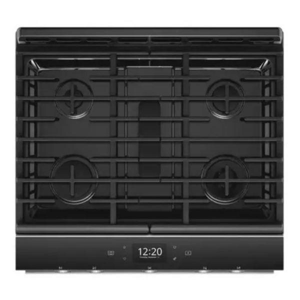 Cocina a Gas de Acero Smart con Convección + Wi-Fi de 30" Whirlpool