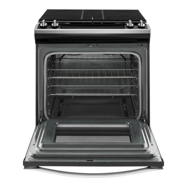 Cocina a Gas de Acero Slide-In de 30" Whirlpool
