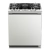 Cocina a Gas de Acero y Vitrocerámica Full Side Door de 30" Whirlpool