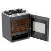Cocina a Gas de Acero y Vitrocerámica Full Side Door de 30" Whirlpool