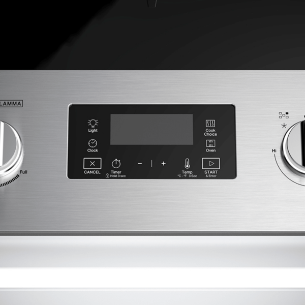 Cocina a Gas de Acero y Vitrocerámica Full Side Door de 30" Whirlpool