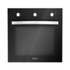 Horno a Gas Negro Diseño Espejo de 24" Whirlpool