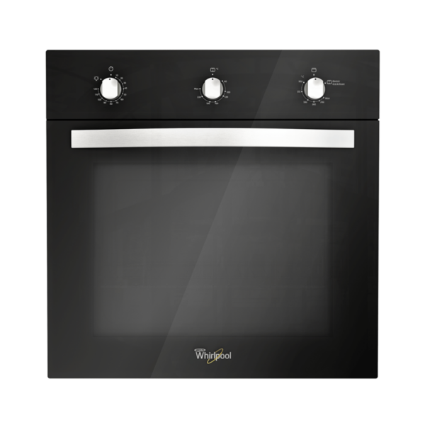 Horno a Gas Negro Diseño Espejo de 24" Whirlpool