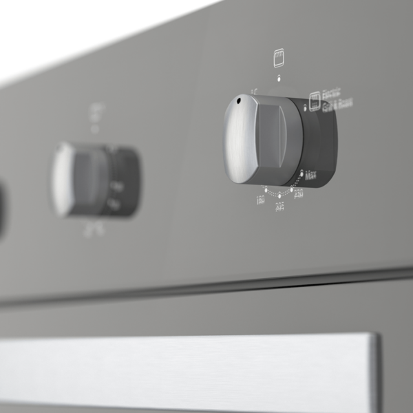 Horno a Gas Negro Diseño Espejo de 24" Whirlpool