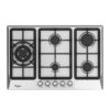 Tope a Gas de Acero 5 Hornillas 30" Whirlpool