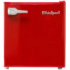 Nevera Ejecutiva Acero Roja de 1 Puerta de 2" Whirlpool