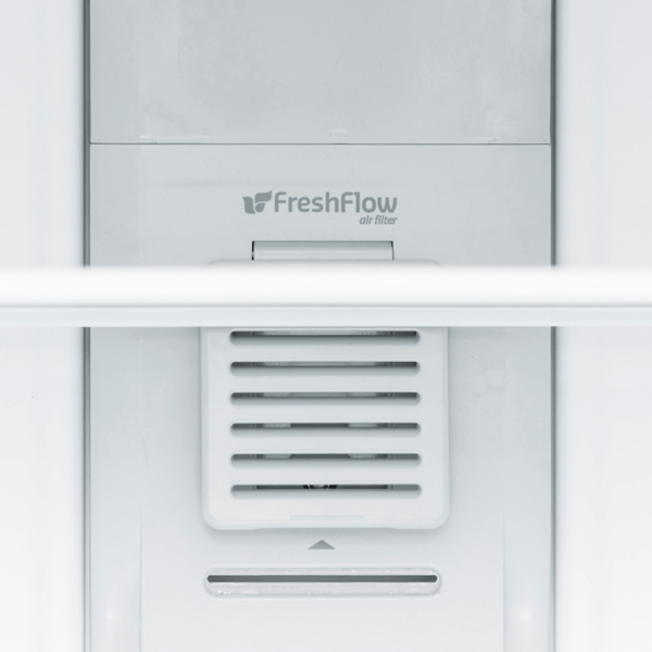 Nevera Side by Side French Door 3 Puertas de Acero con Dispensador de Agua 566L Whirlpool