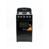 Cocina a Gas Negra con Copete 20" Doral
