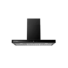 Campana Táctil Decorativa Negra de 76 cm Tetra Touch 76 Black Vetrux