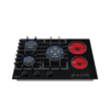 Tope de Cocina Mixto de Vitrocerámica 76 cm 220V Flexi 76 Vetrux