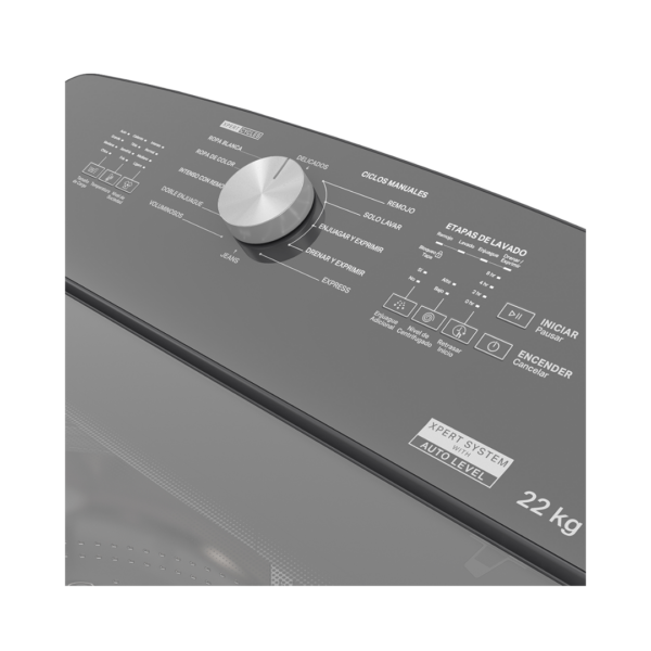 Lavadora Automatica Blanca de 22Kg Whirlpool