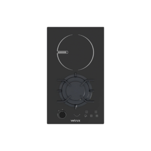 Tope de Cocina Mixto de Vitrocerámica 30 cm Flexi 30 Vetrux