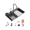 Fregador con Accesorios de 68 cm Flusso 68 Vetrux