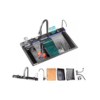 Fregador con Accesorios de 75 cm Flusso Pro 75 Vetrux