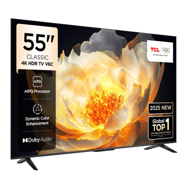 Televisor GOOGLE TV LED UHD 4K 55" TCL