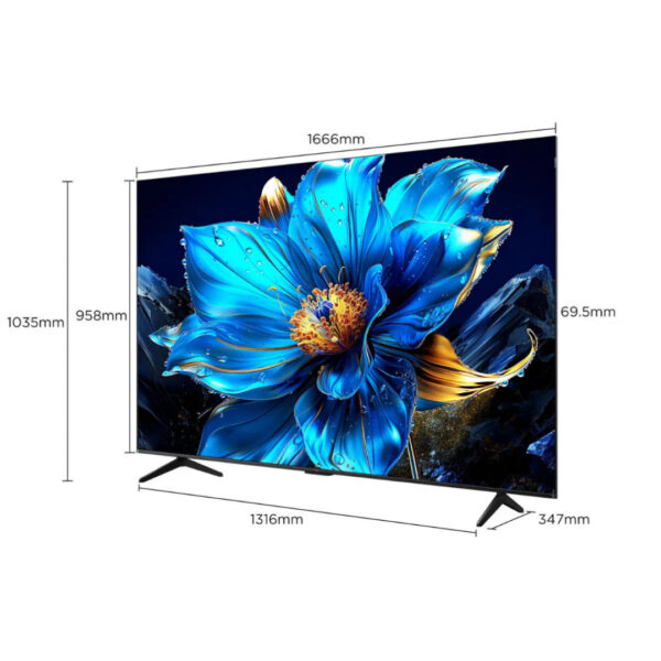 Televisor GOOGLE TV QLED UHD 4K 75" TCL