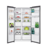Nevera Side by Side Gris Cristal con Dispensador de Agua de 486 Litros TCL