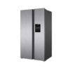 Nevera Side by Side Gris Cristal con Dispensador de Agua de 595 Litros TCL