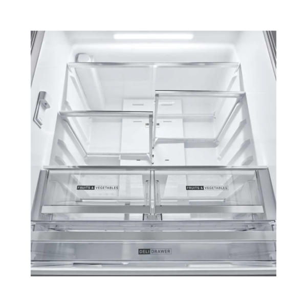 Nevera Side by Side de Acero French Door de 31" 861L Whirlpool