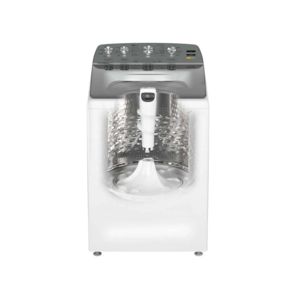 Lavadora Automática Blanca con Agitador 2 en 1 de 22Kg Whirlpool