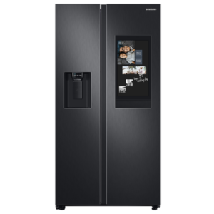 Nevera Side by Side Negra con Dispensador de Agua y Pantalla 778L Samsung