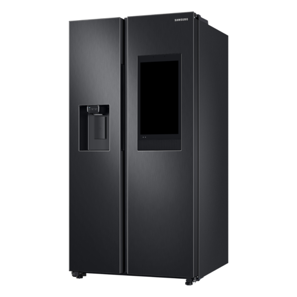 Nevera Side by Side Negra con Dispensador de Agua y Pantalla 778L Samsung
