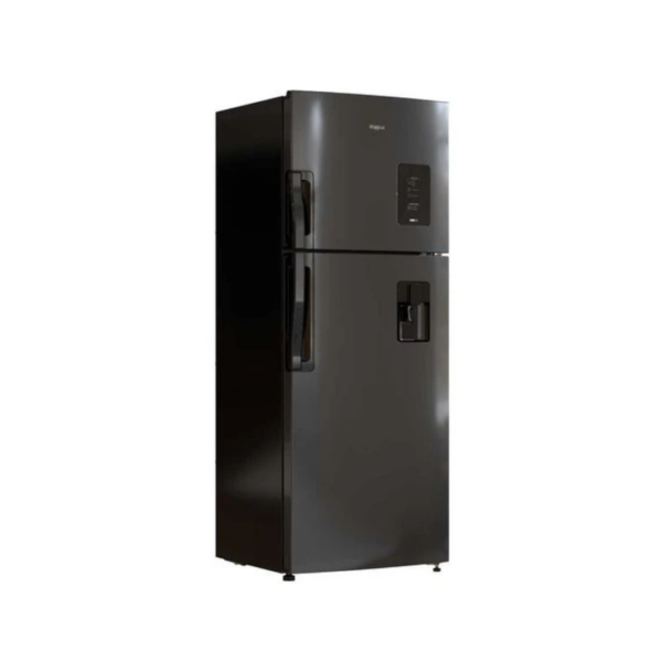 Nevera Negra con Dispensador de Agua y Panel Digital de 440 Litros Whirlpool