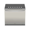 Cocina Eléctrica Plateada Empotrable de Vitrocerámica Schott Ceran 30" Whirlpool