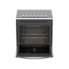 Cocina Eléctrica Plateada Empotrable de Vitrocerámica Schott Ceran 30" Whirlpool