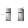Nevera de Acero con Dispensador de Agua de 262 Litros LG