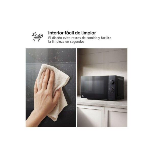 Horno Microondas Negro de 20L LG