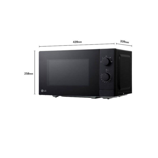 Horno Microondas Negro de 20L LG