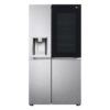 Nevera Side by Side de Acero InstaView con Dispensador de Agua de 598 Litros LG