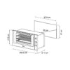 Horno a Gas 90 cm América 90 Gas Drija