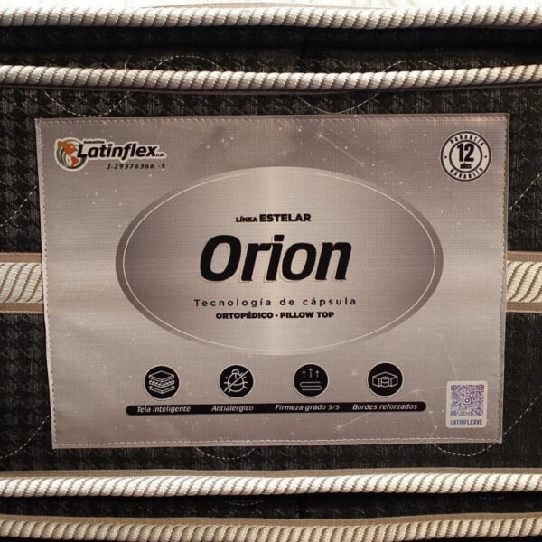 Colchón Ortopédico Doble Pillow Orion LATINFLEX