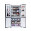 Nevera Side by Side de 4 Puertas Negra 542 Litros BLACK19D4P Drija