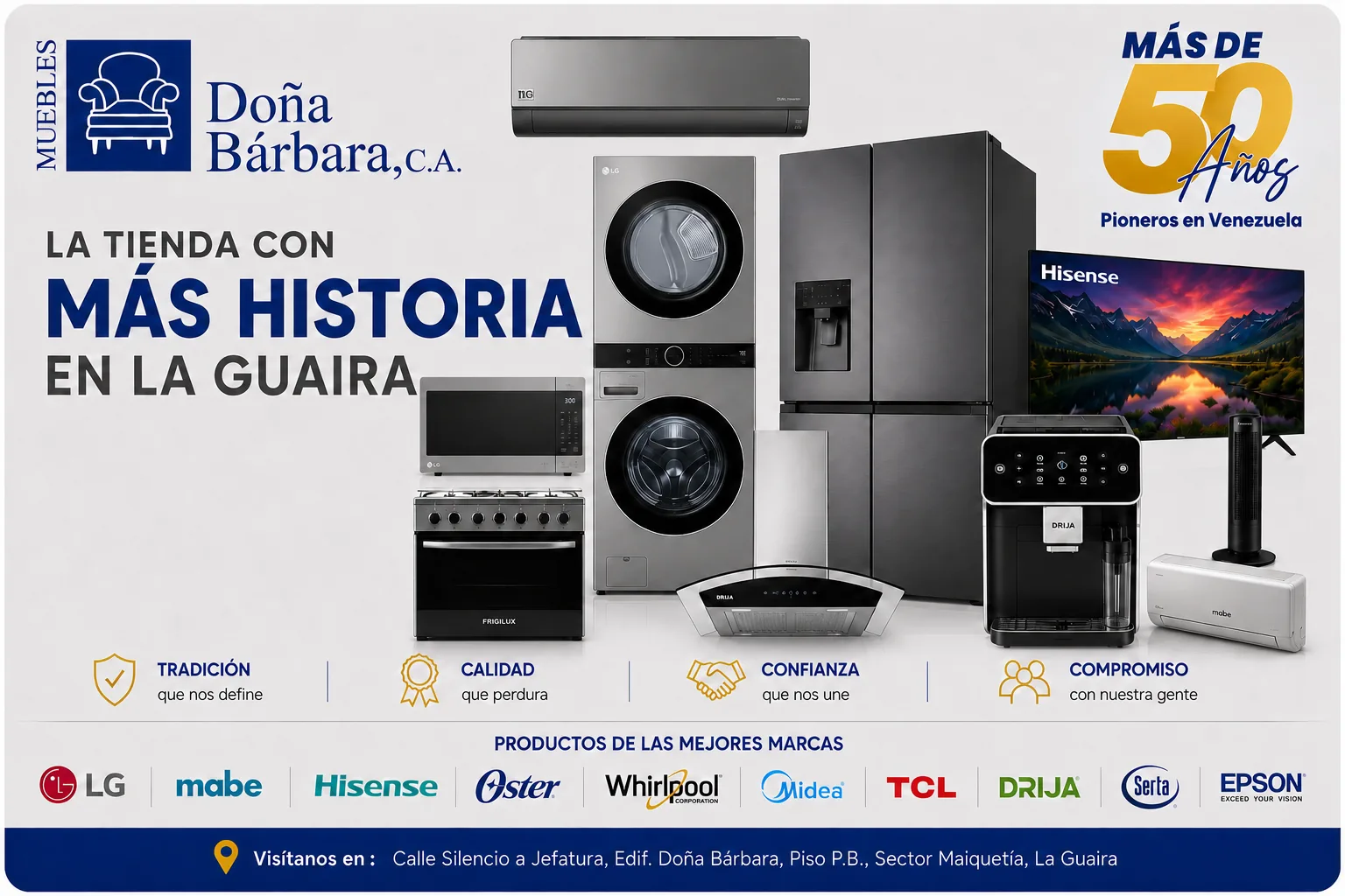 Banner 50 años
