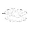 Tope de Cocina Eléctrico de Vitrocerámica 30" 220V Bari 76 Elect Drija