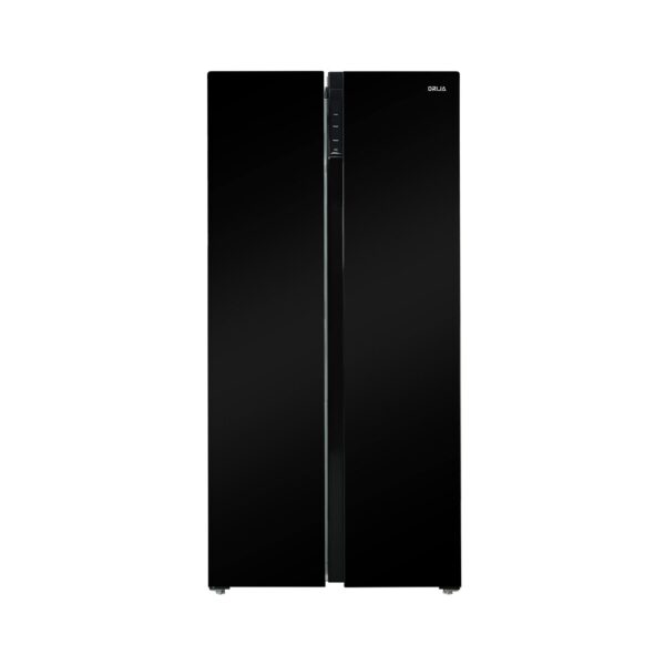 Nevera Side by Side Negra Espejo de 435 Litros Black Drija